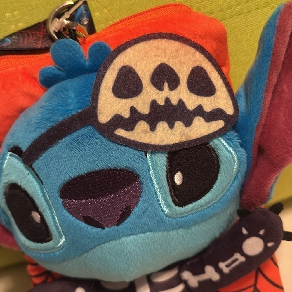 Disney Stitch Halloween Plush Lanyard - Picture 9 of 13